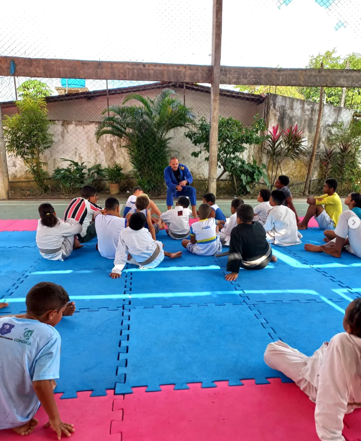 Atividade de Jiu-Jitsu